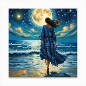 Full Moon Canvas Print