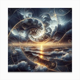 Fractal Painting Canvas Print