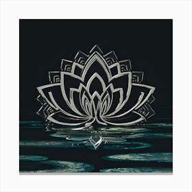 Lotus Flower 91 Canvas Print