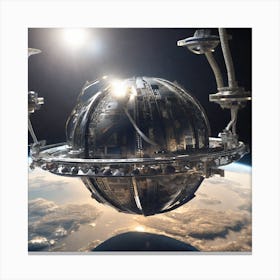 Space Station 105 Canvas Print