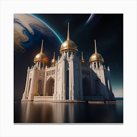 Islamic Mosque Canvas Print