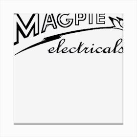 Magpie Electricals Canvas Print