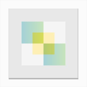 Squares Block 24 Canvas Print