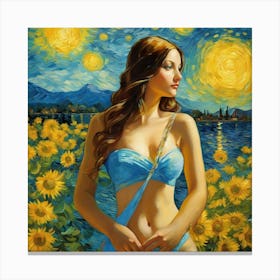 Sunflowersguu 1 Canvas Print