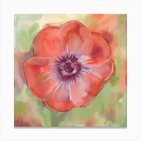 Red Flower Canvas Print