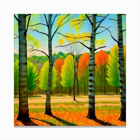 Autumn Trees 1 Canvas Print