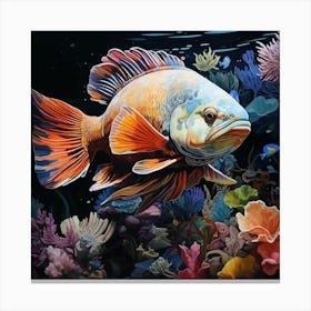 Fishes Of The Sea Canvas Print