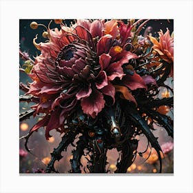 Flowers Of The Night Canvas Print