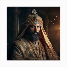 Indian King 1 Canvas Print