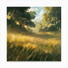 Grassland Canvas Print