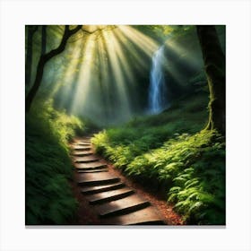 Path To The Forest 2 Canvas Print