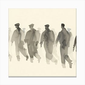 Men In Uniform Canvas Print