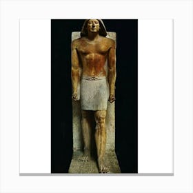 Egyptian Statue 19 Canvas Print