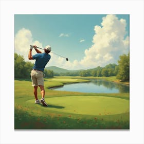 Golfing Toile