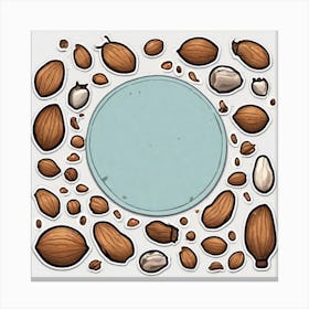 Almonds 4 Canvas Print