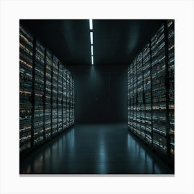 Data Center 4 Canvas Print