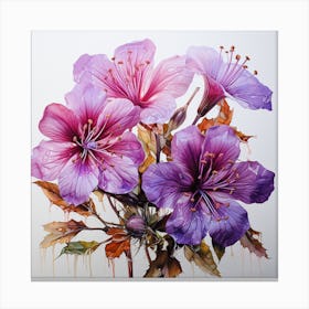 Flora Canvas Print