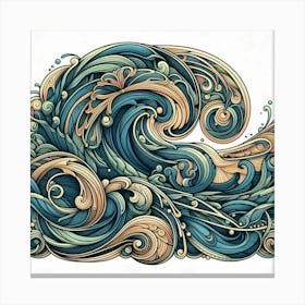 Ocean Wave Canvas Print