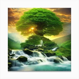 Tree Of Life 223 Canvas Print