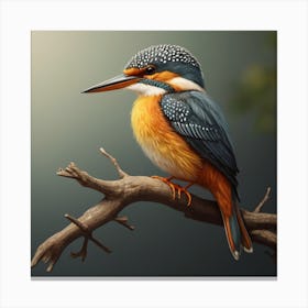 Kingfisher 3 Canvas Print