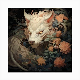 White Wolf Canvas Print