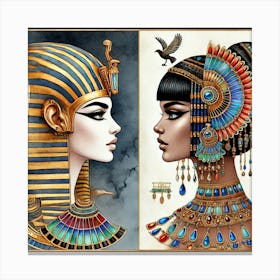 Egyptian Women 4 Canvas Print