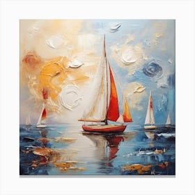 Sailboat 1 Canvas Print