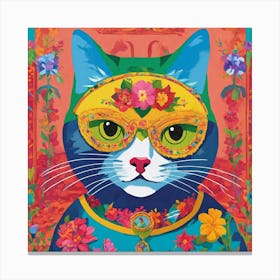 Kitty Cat 6 Canvas Print