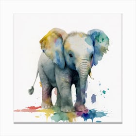 Elefant 1 Canvas Print