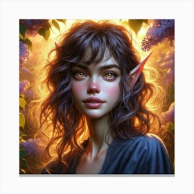 Elf Girl 1 Canvas Print