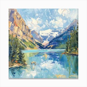 Lake Banff Canvas Print