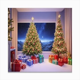 Christmas Tree 1 Canvas Print