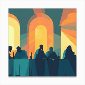 Last Supper Canvas Print