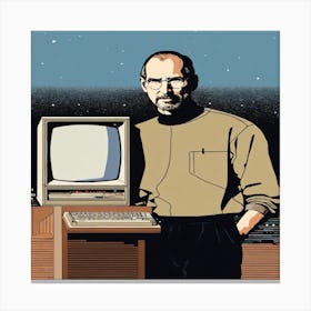 Steve Jobs Canvas Print
