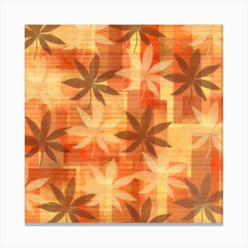 Leaf Pattern Canvas Print