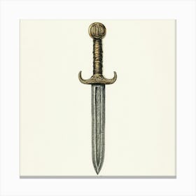 Viking Sword Canvas Print