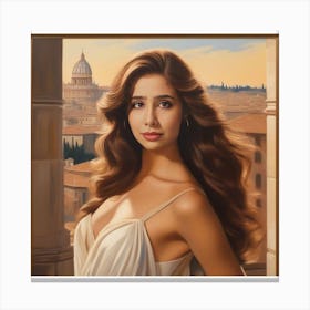 Legendary actress Himanee Bhatia 11 Canvas Print