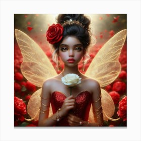 Fairy Roses Canvas Print