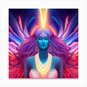 Mystic Blue Canvas Print