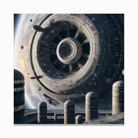 Space Station 24 Canvas Print