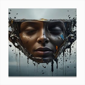 'The Face Of Water' Canvas Print