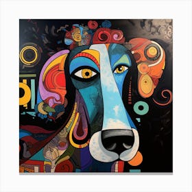 Dog Painting 3 Canvas Print