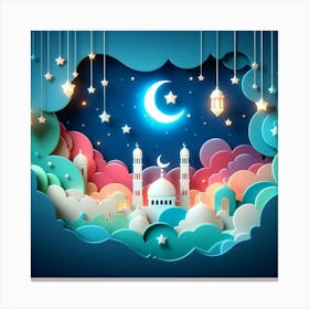 Muslim Ramadan 8 Canvas Print