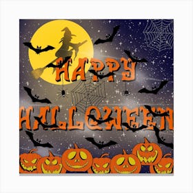 Happy Halloween. 1 Canvas Print