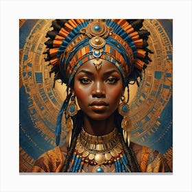 African Woman 1 Canvas Print