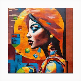 Woman In A Turban Canvas Print