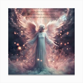 Angels In The Sky Canvas Print