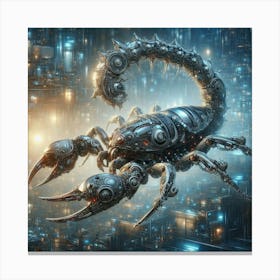 Scorpion In The City Canvas Print