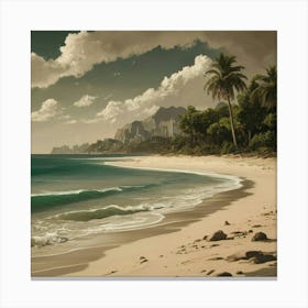 Hawaiian Beach Canvas Print