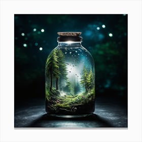 Fairytale In A Bottle 1 Canvas Print